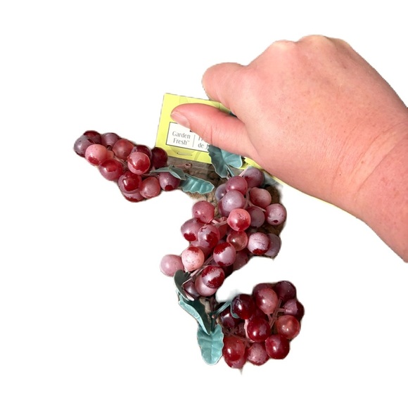 Ashland Red Decorative Grapes Bundle Lot NEW Craft Decor Red - Picture 4 of 4